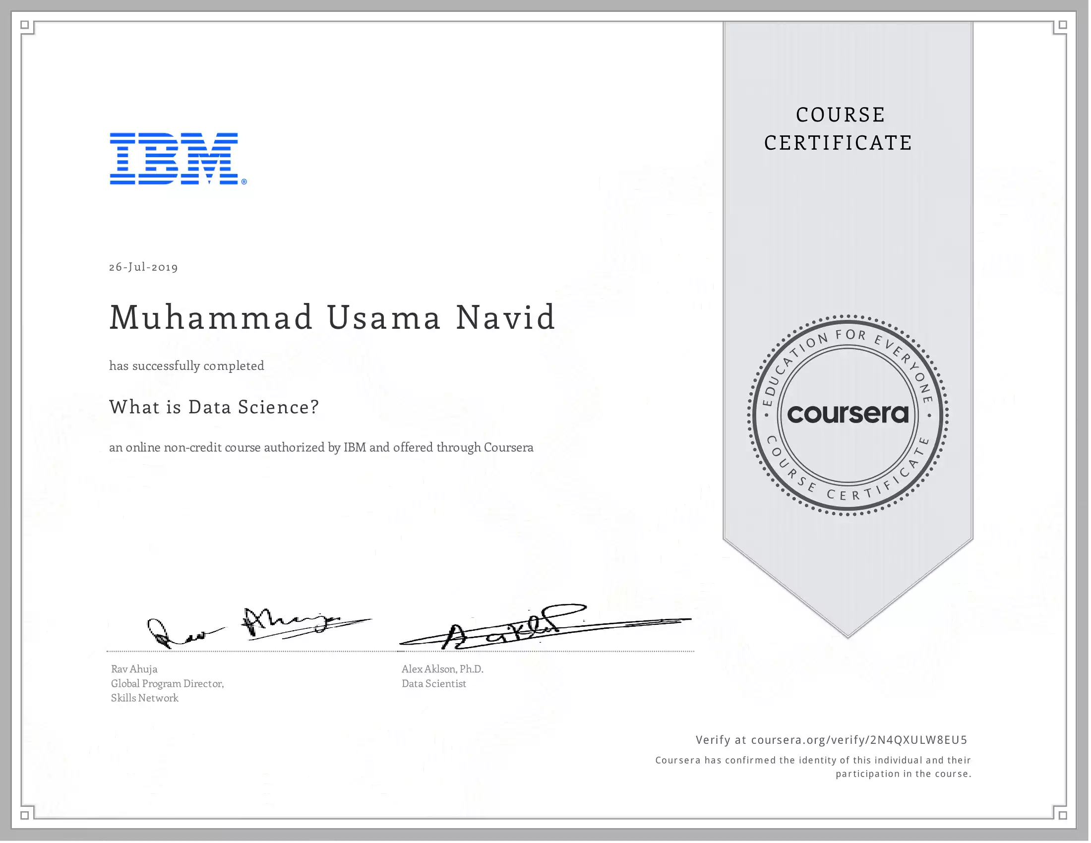 What-is-Data-Science-IBM-Coursera-Muhammad-Usama-Navid